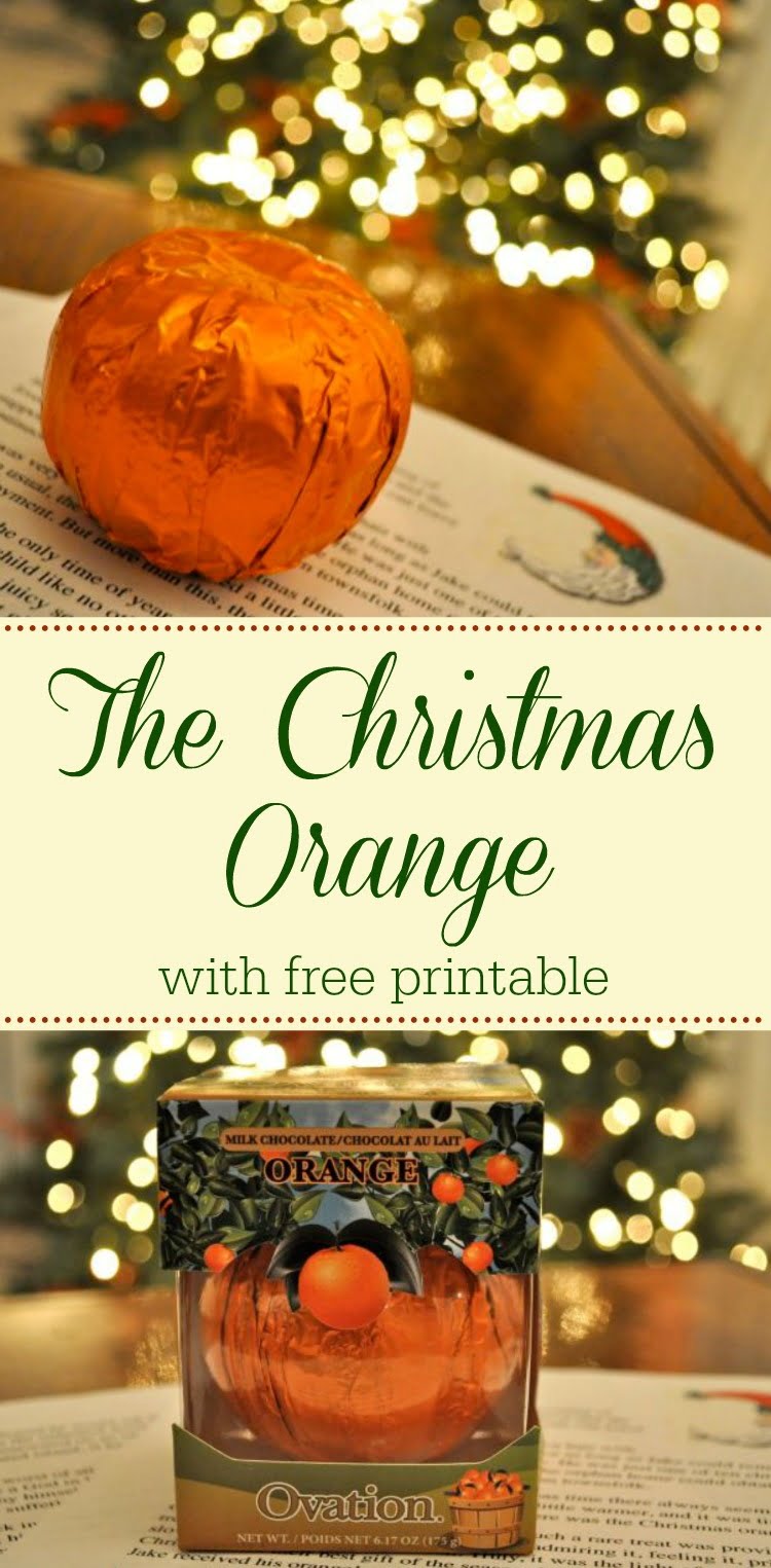 Printable Christmas Orange Story Free Printable Templates