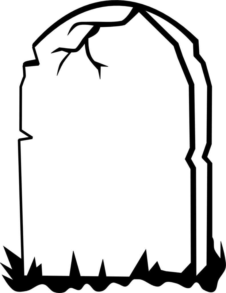 Tombstone Template Pdf ClipArt Best