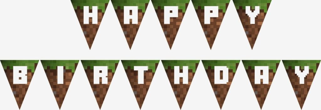 Two Magical Moms Minecraft Party Printables FREE Minecraft Party Printables Party Printables Free Minecraft Birthday