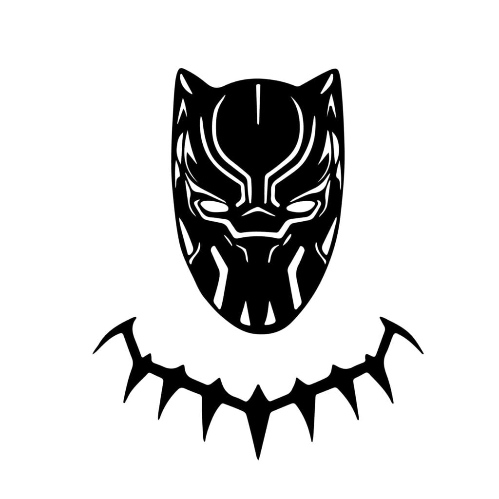 WAKANDA FOREVER SVG Black Panther Png File Instant Download Etsy