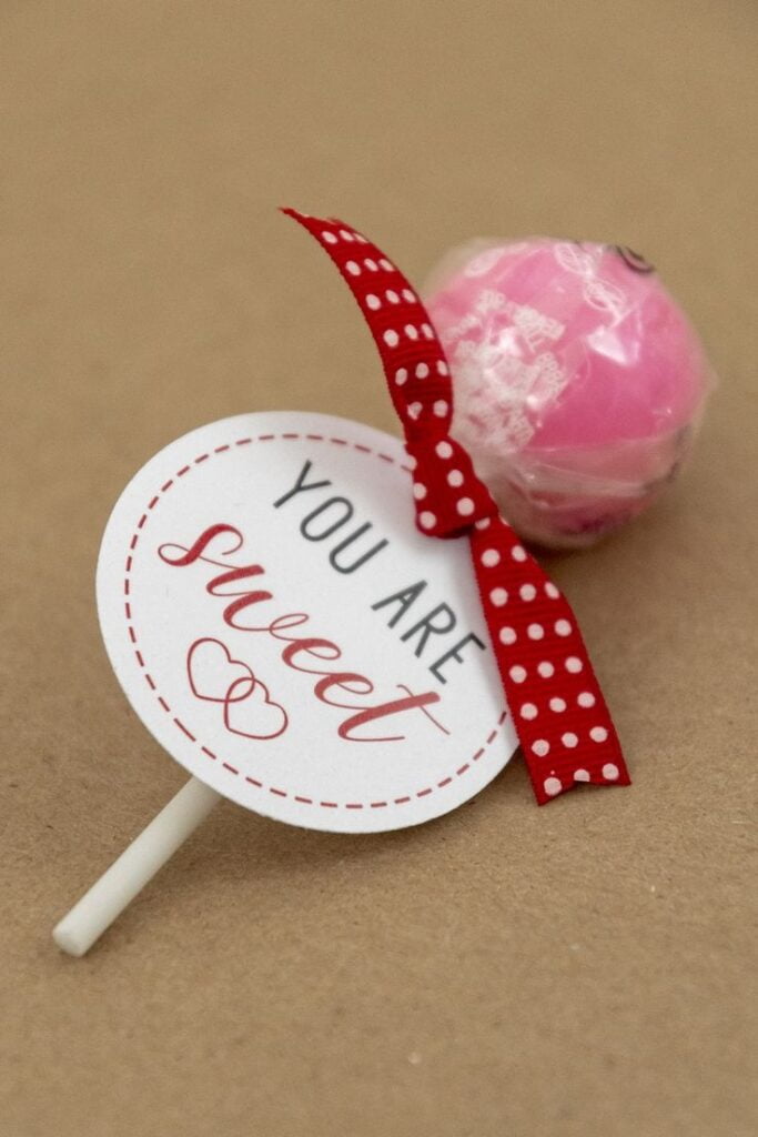 You Are Sweet Lollipop Printable Tags Valentine Gifts For Kids Valentine Tags Valentines Printables
