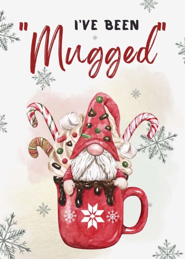 You ve Been Mugged Game Gift Ideas And Free Printable Single Girl s DIY