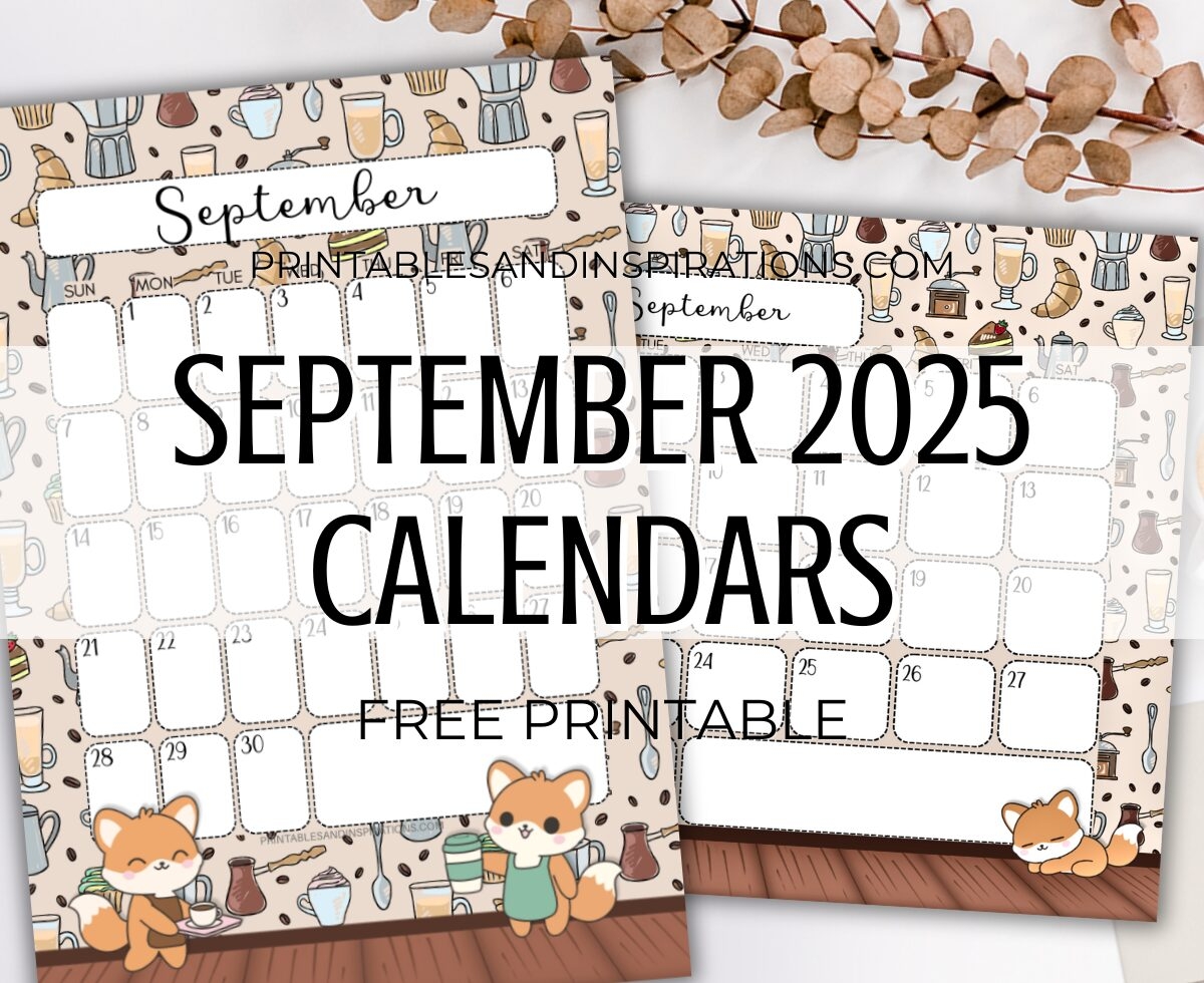 Free Printable September 2025 Calendar