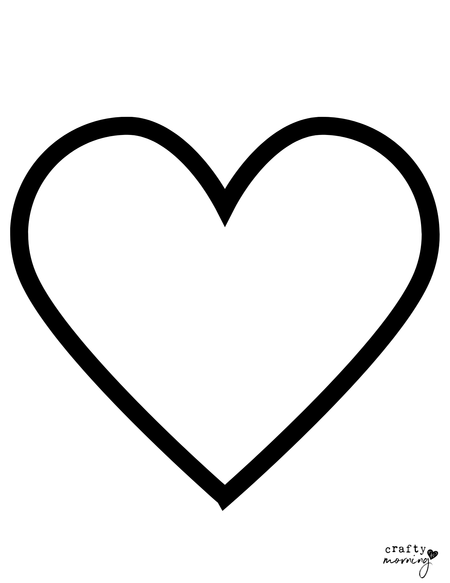 Free Printable Valentine Heart Templates Free Printable Valentine Heart Templates