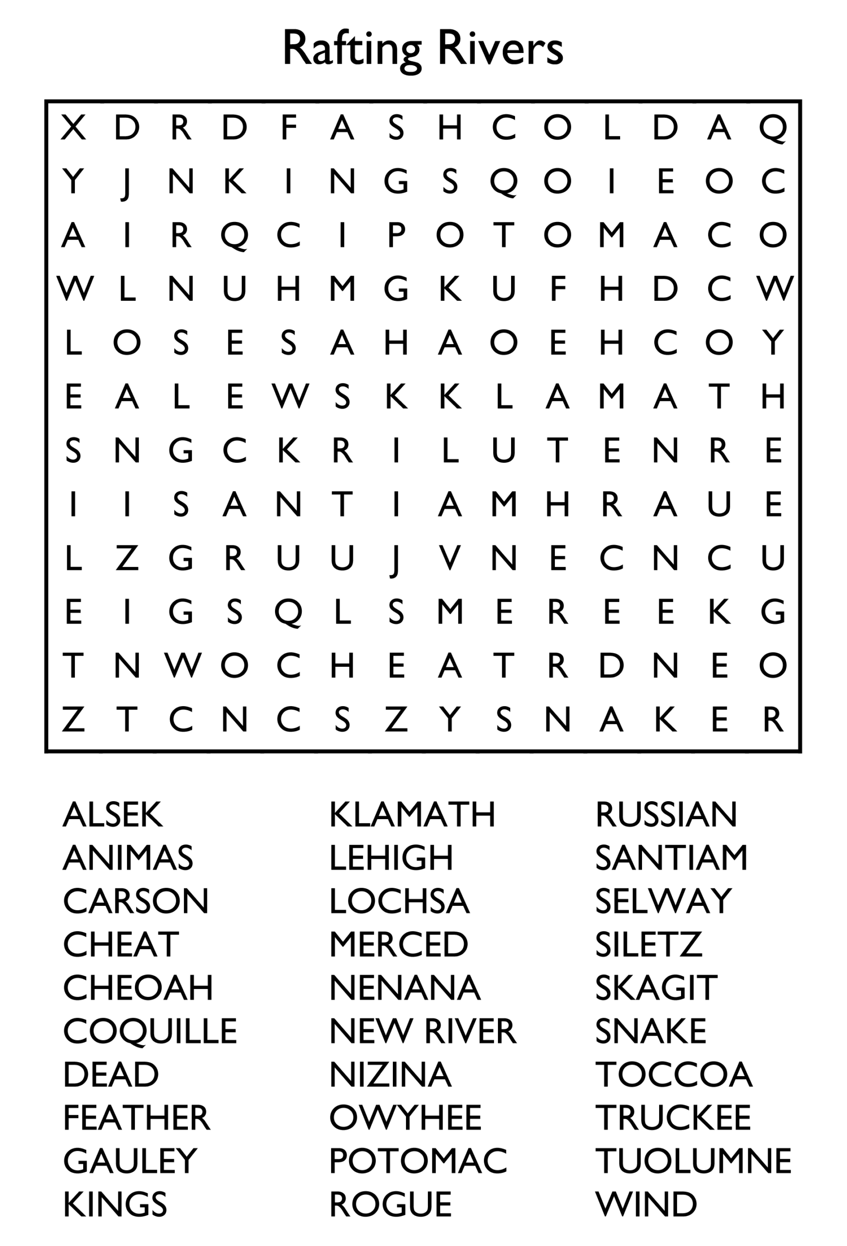 Free Printable Puzzles For Adults