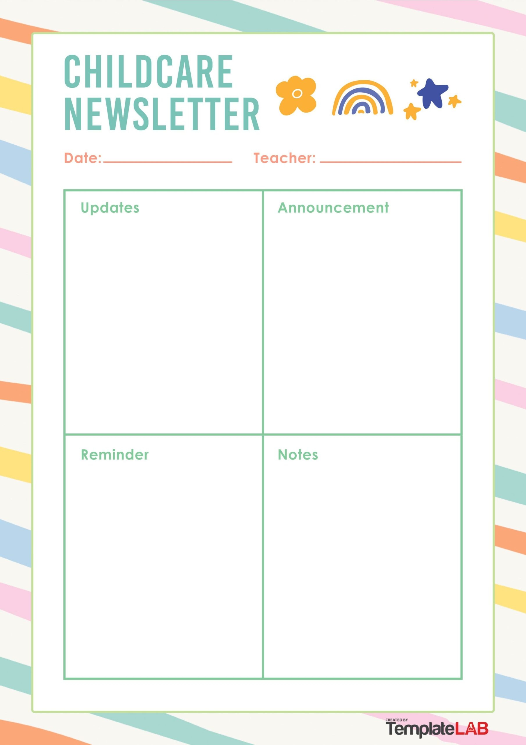 Free Printable Family Newsletter Templates