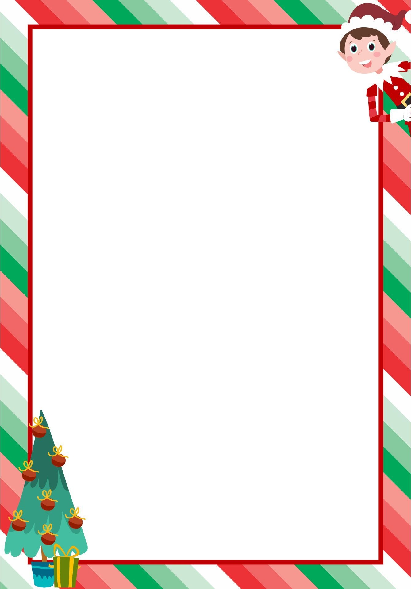 Borders For Paper Discover 38 Christmas Elf Ideas Free Christmas Printables Paper Printable Christmas And More
