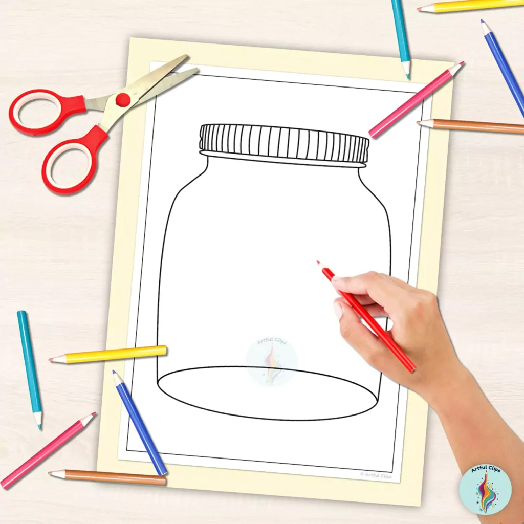 Free Printable Bug Jar Templates