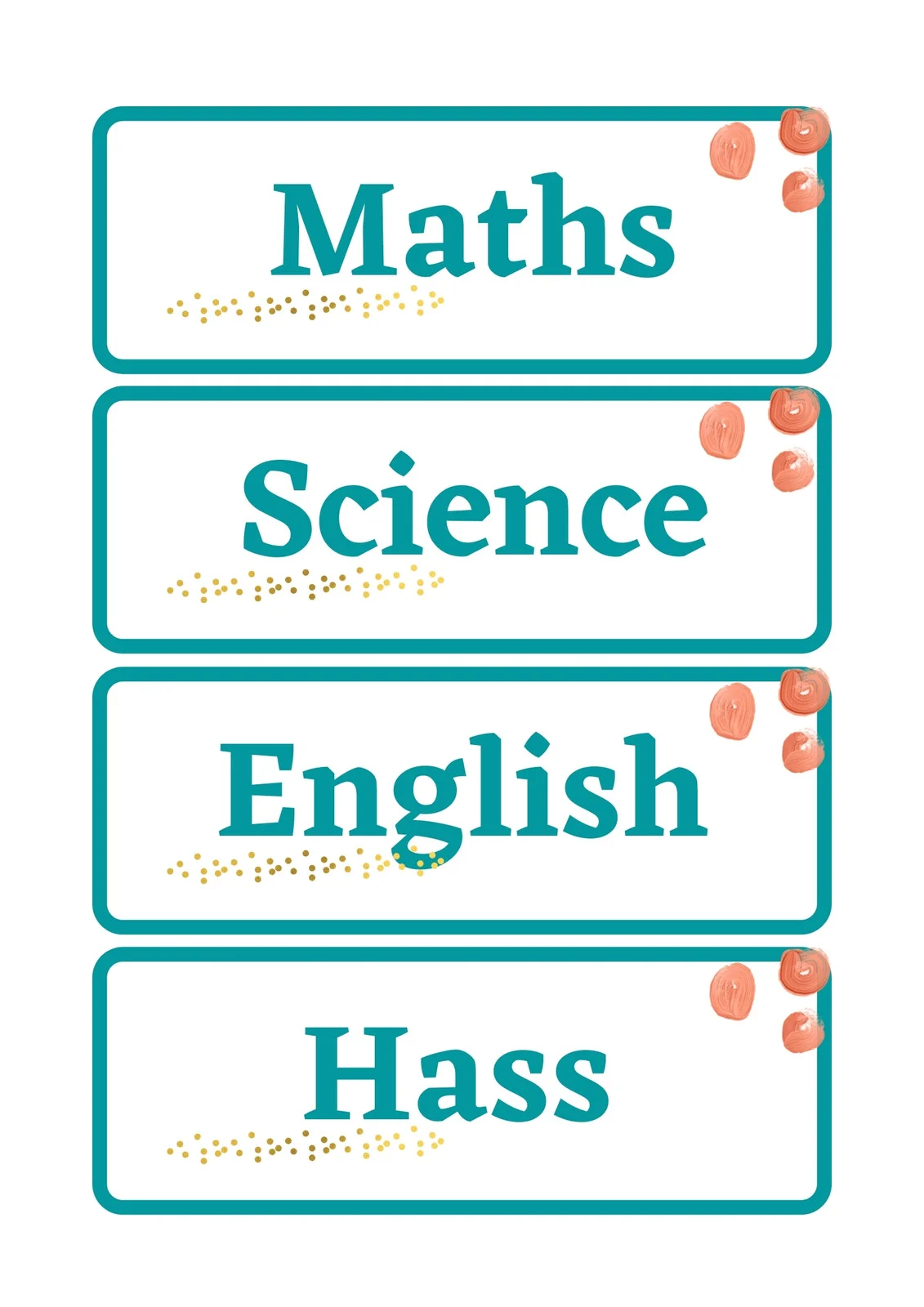 Free Printable Book Label Templates