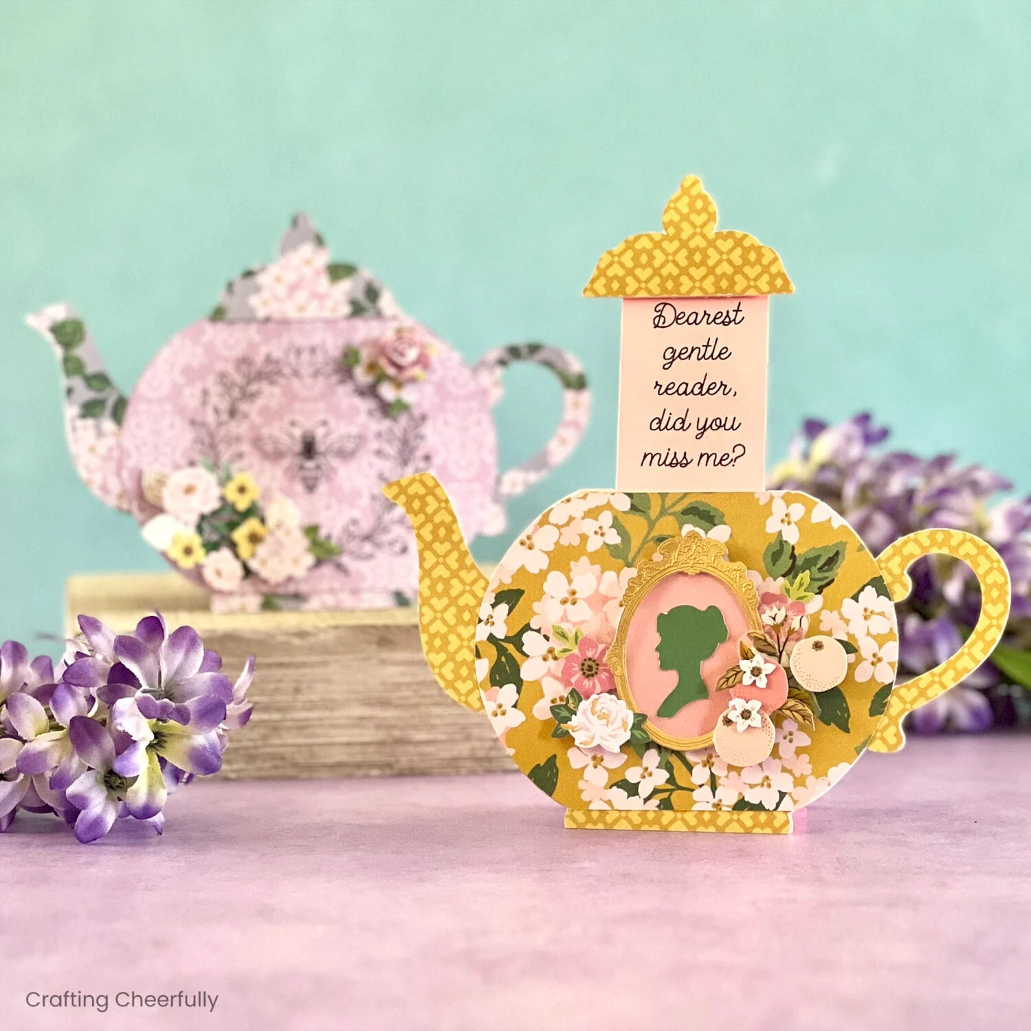 Free Printable Teapot Card Templates