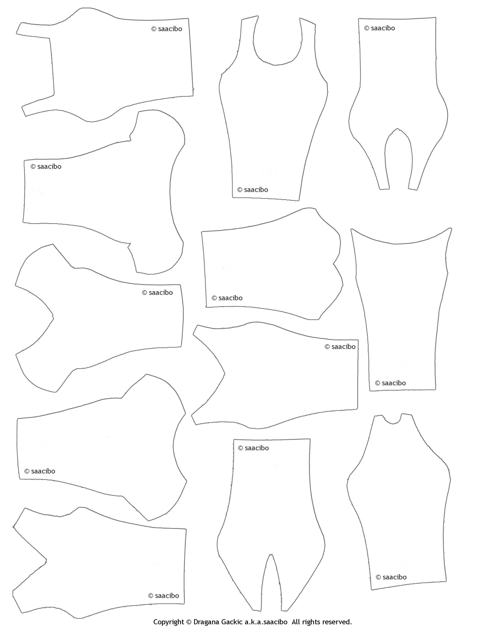Dress Forms Templates