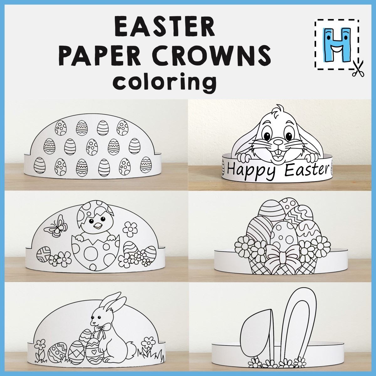 Free Printable Easter Crown Templates