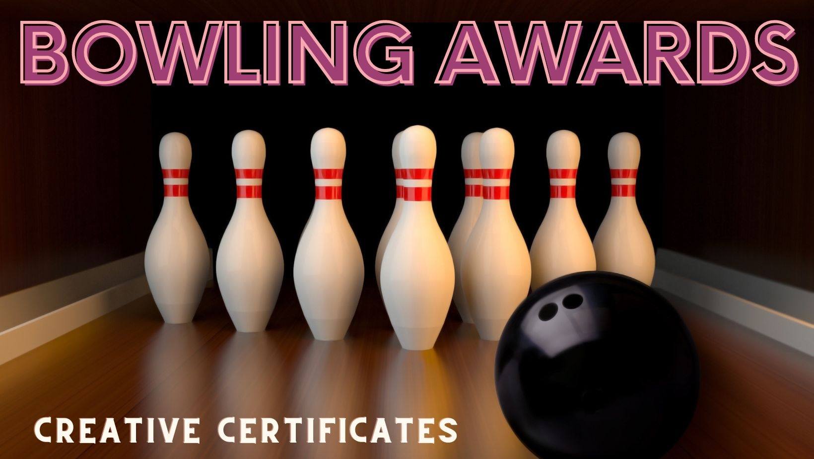 Free Printable Bowling Certificate Templates