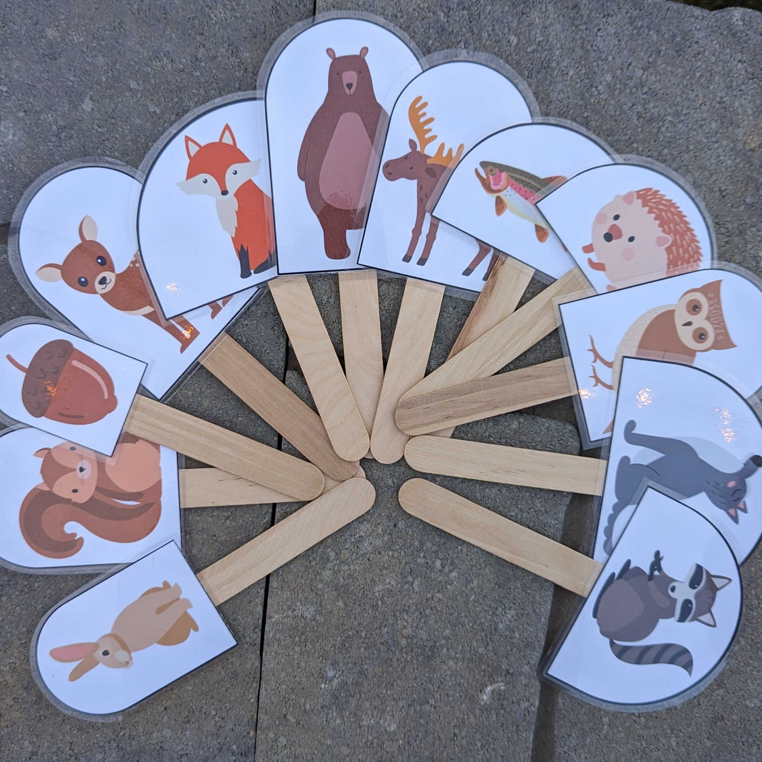 FREE Camping And Forest Animal Stick Puppets Printable Sunshine And Munchkins FREE Camping And Forest Animal Stick Puppets Printable Sunshine And Munchkins