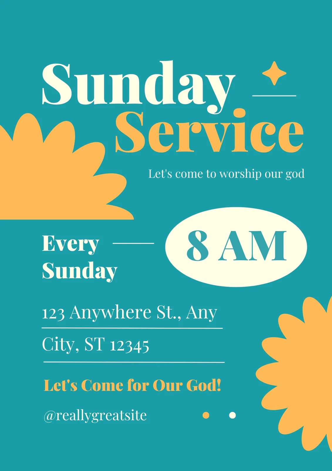 Free Printable Church Flyer Templates