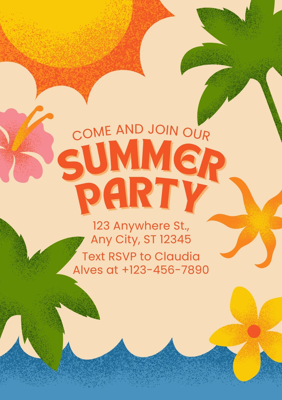 Free Printable Spring Flyer Templates