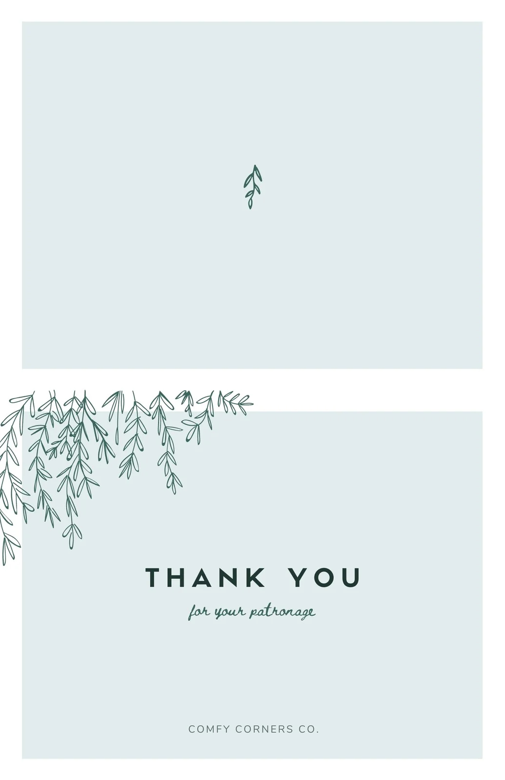 Free Printable Customizable Folded Note Card Templates Canva