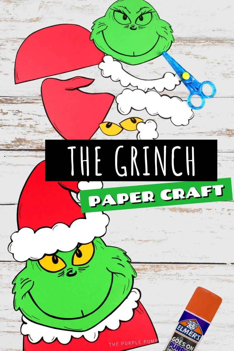 Free Printable Grinch Craftivity Creative Writing Project