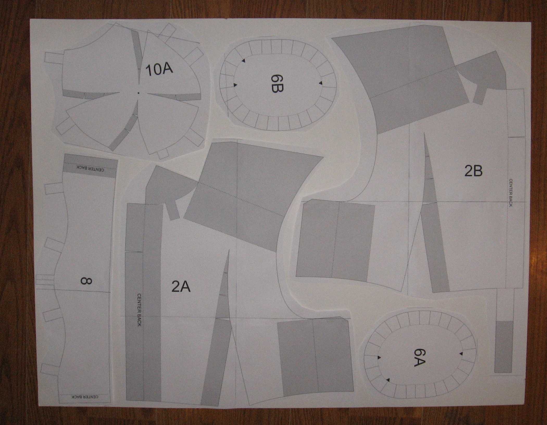 Full Size Paper Dress Form Grow Your Own Clothes