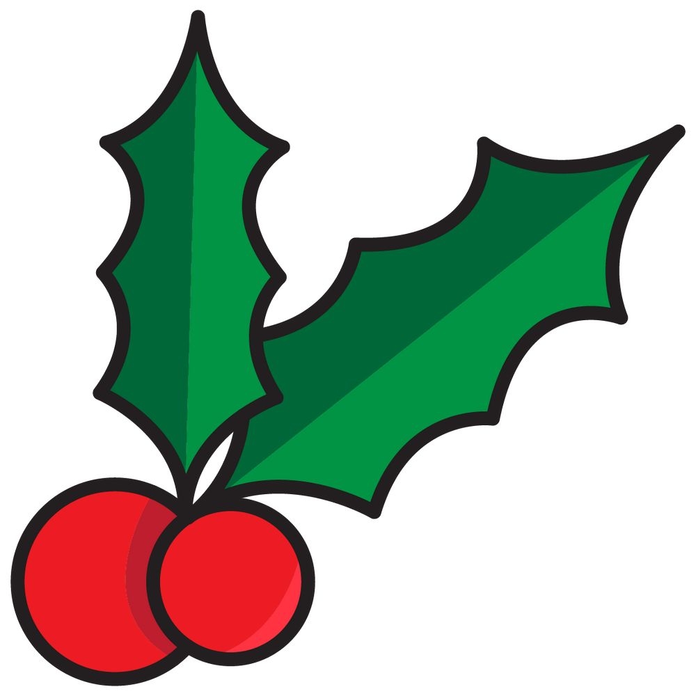 Free Printable Holly Leaf Templates
