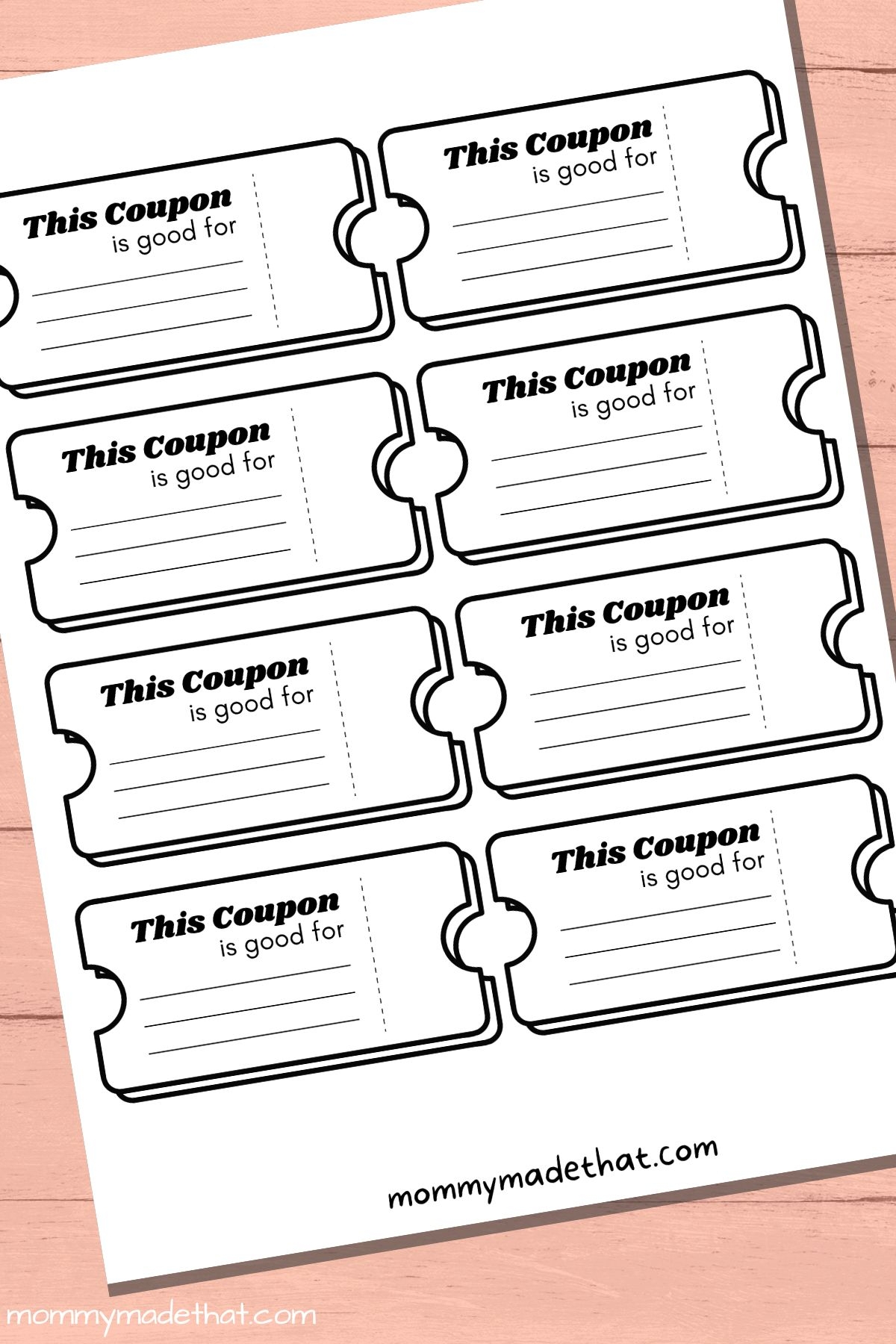 Free Printable Coupon Maker Templates