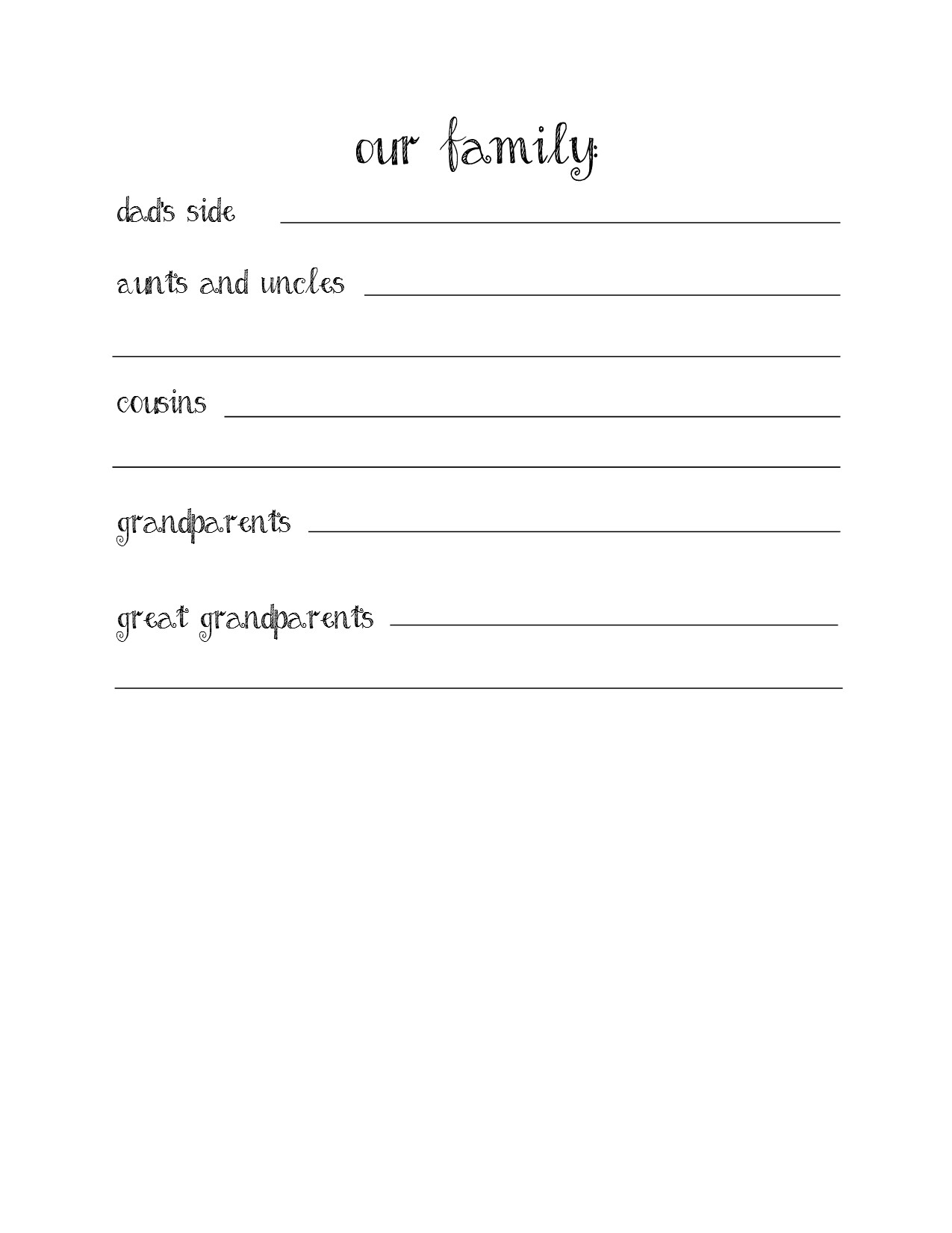 Make A DIY Baby Book With A Handwritten Style Font With Free Printables 2nd Edition Bare Feet On The Dashboard