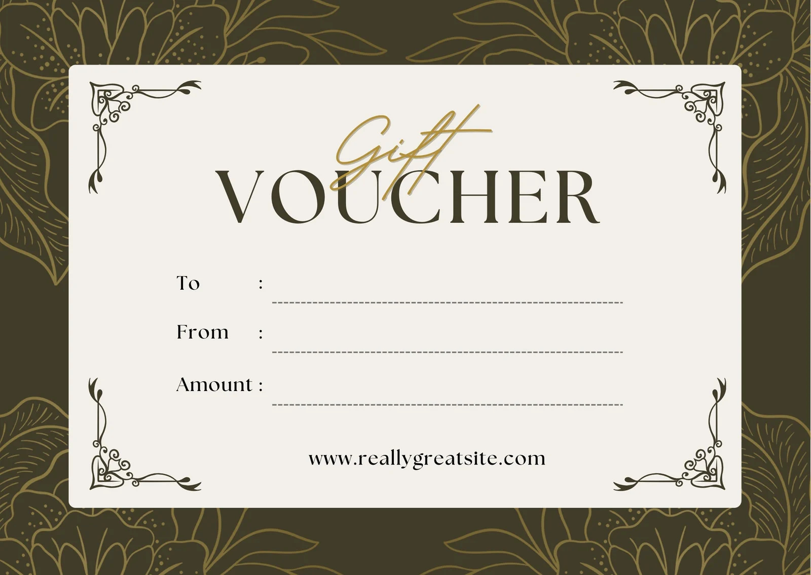Page 2 Free Printable Gift Certificate Templates To Customize Canva