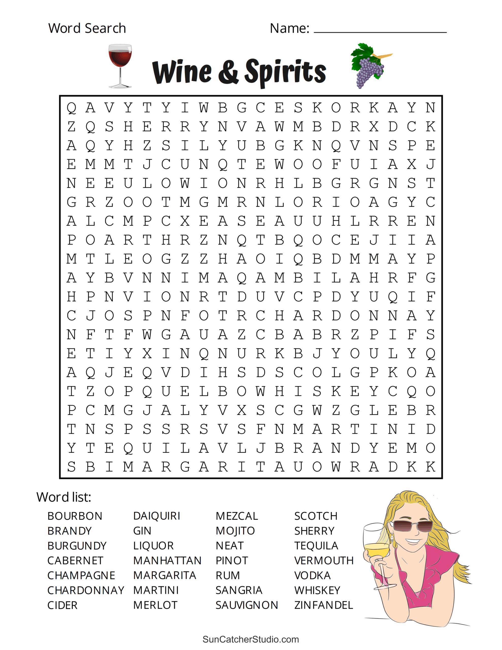 Printable Puzzles For Adults With Answer