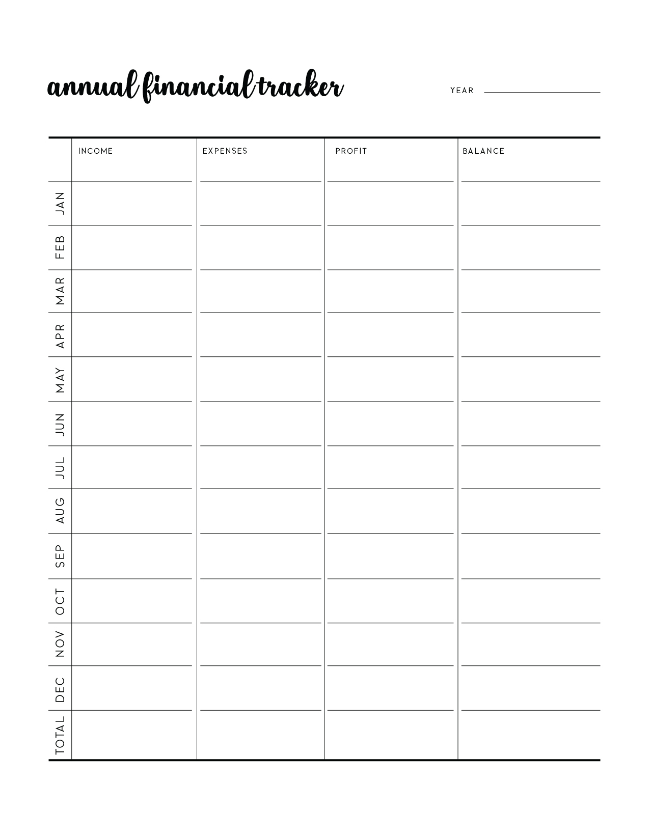 Free Printable Expenses Templates