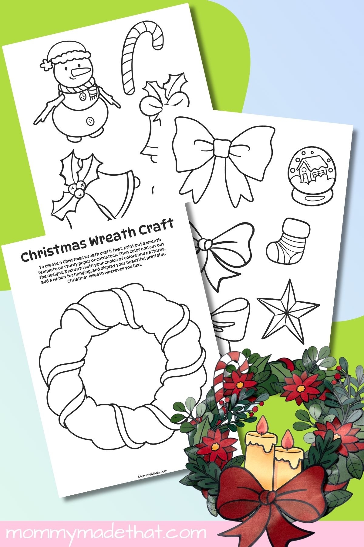 Free Printable Wreath Templates