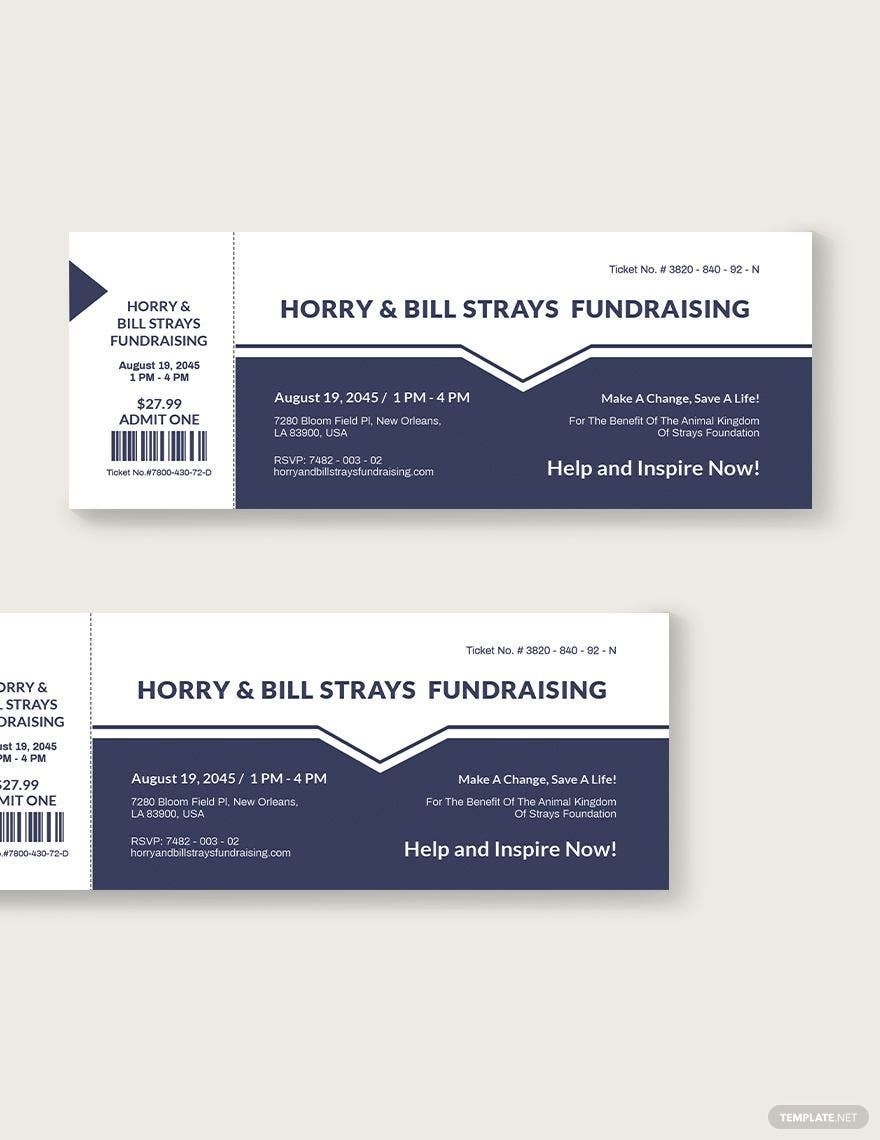 Printable Fundraiser Ticket Template In PSD Pages Illustrator Word Publisher Download Template Printable Fundraiser Ticket Template In PSD Pages Illustrator Word Publisher Download Template