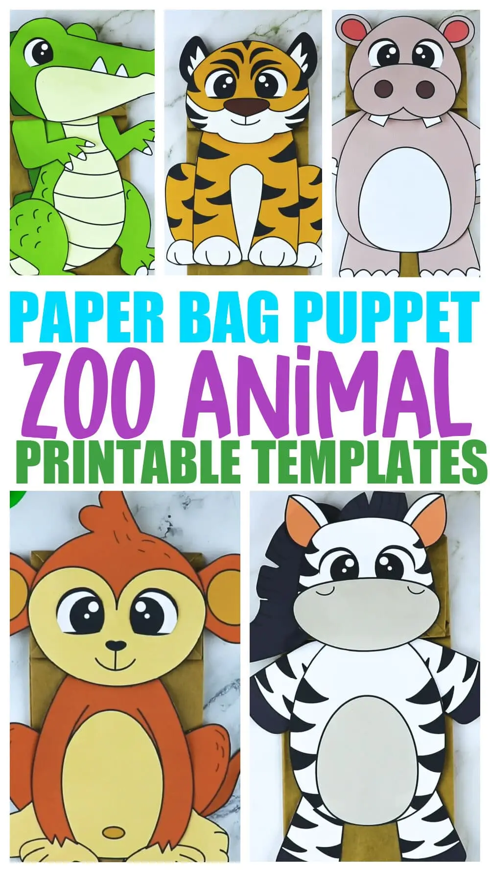 Free Printable Animal Craft Templates Free Printable Animal Craft Templates