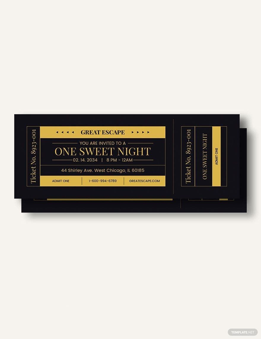 Prom Admission Ticket Template In Word Pages PSD Illustrator Publisher Download Template Prom Admission Ticket Template In Word Pages PSD Illustrator Publisher Download Template