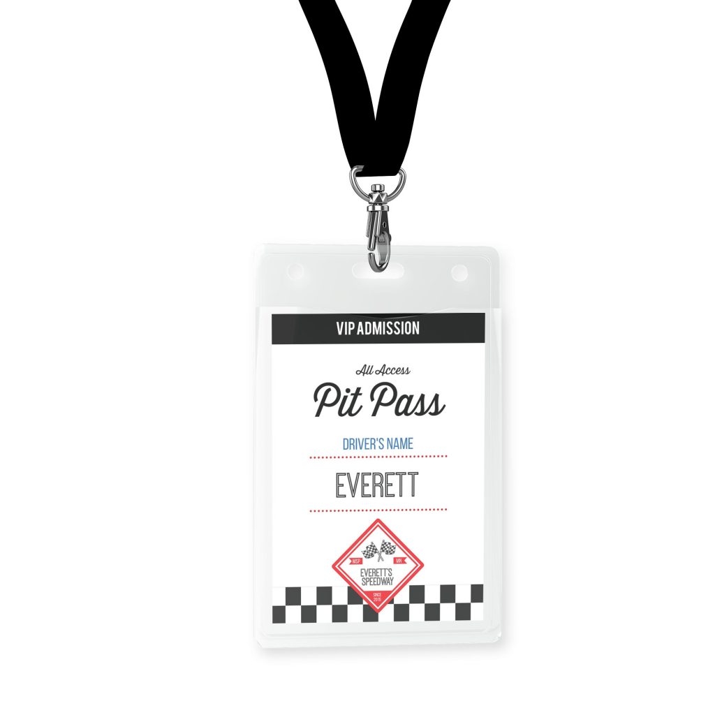 Free Printable Pit Pass Templates