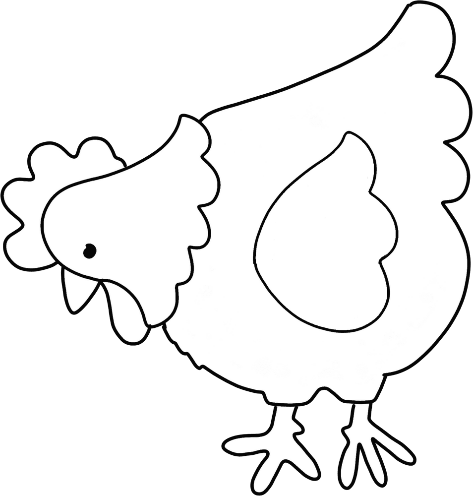 Rooster Template Farmhouse Kitchen Pattern Chickens