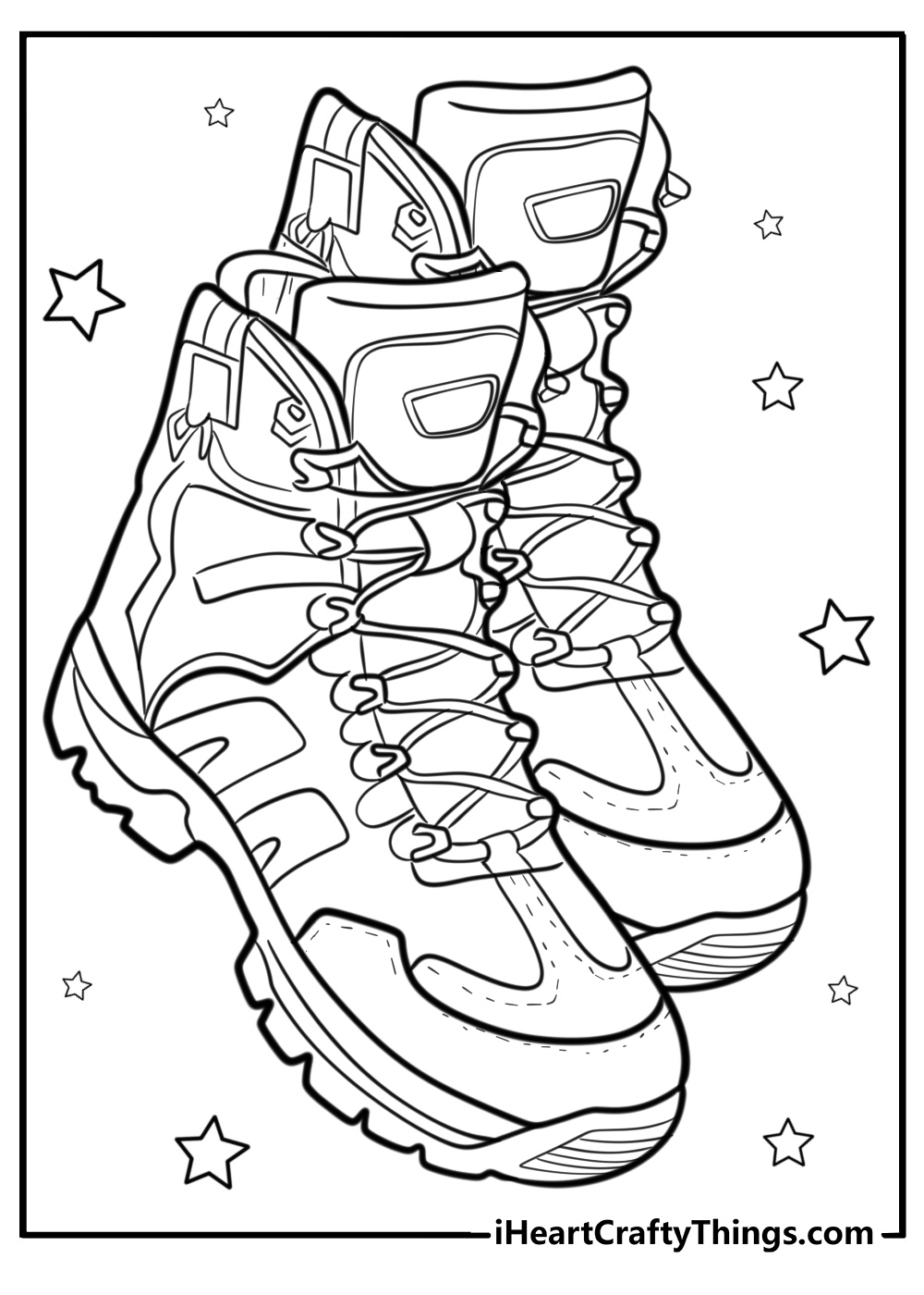 Free Printable Running Shoe Templates